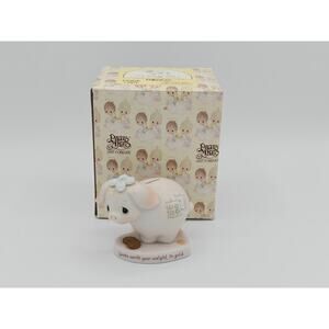 Precious Moments You’re Worth Your Weight In Gold Figurine 1982 Enesco E-9282B